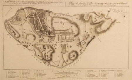 A Survey of the House, Gardens & Park of Claremount. One of the Seats of the Right Honble. Lord ...